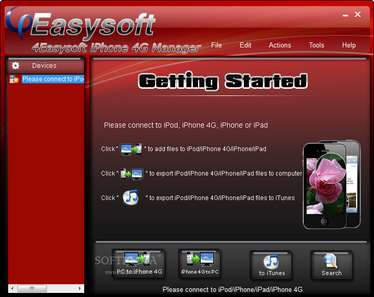 4Easysoft iPhone 4G3.1.28_4Easysoft iPhone 4G Manager 3.1.28