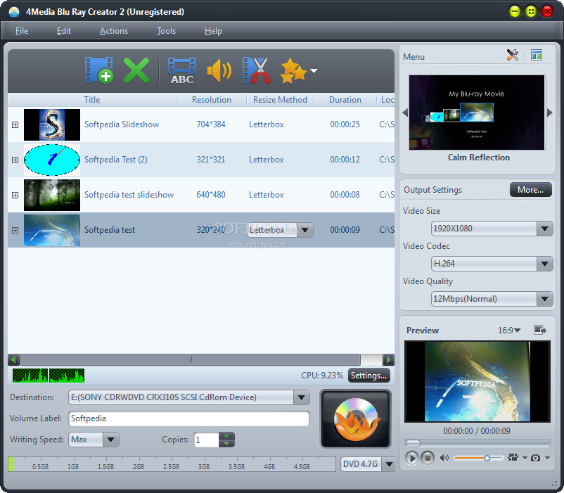 4Media2.0.3.1101_4Media Blu Ray Creator 2.0.3.1101