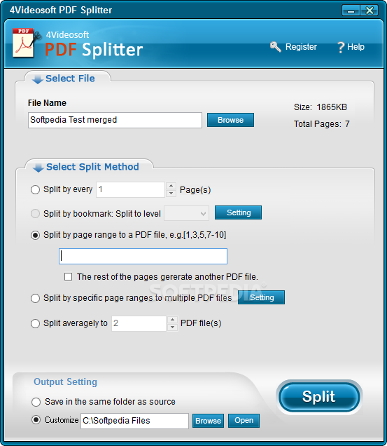 4Videosoft PDFۿŻݣ25FF ] 3.0.26_4Videosoft PDF Splitter [ DISCOUNT: 25FF! ] 3.0.26
