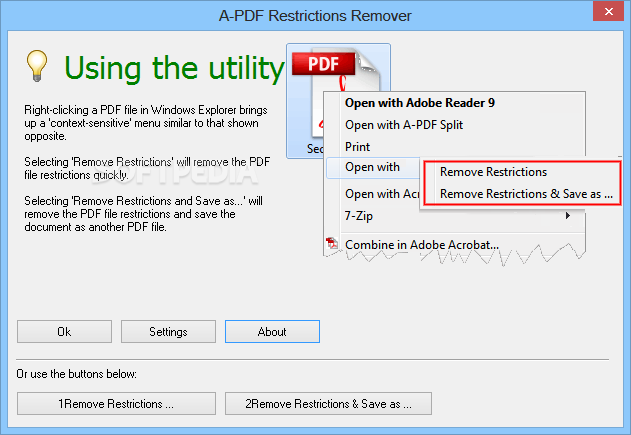 Free Pdf Unlocker / Restrictions Remover