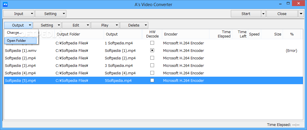 A's Video Converter screenshot 4