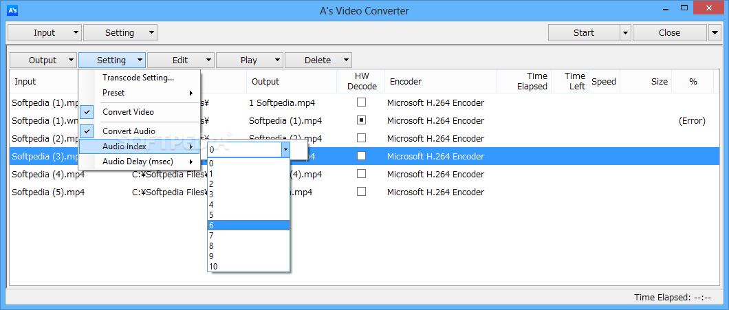 A's Video Converter screenshot 5
