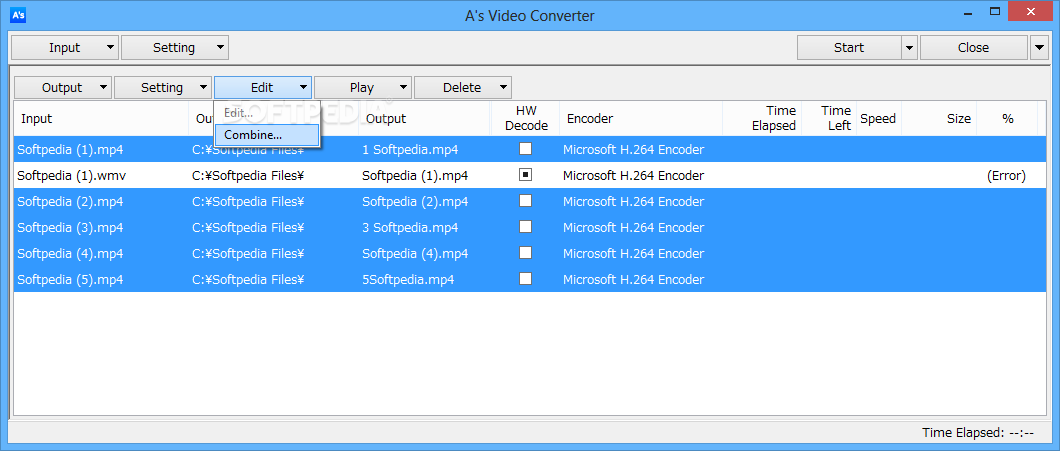 A's Video Converter screenshot 6