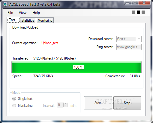 Test True Download Speeds