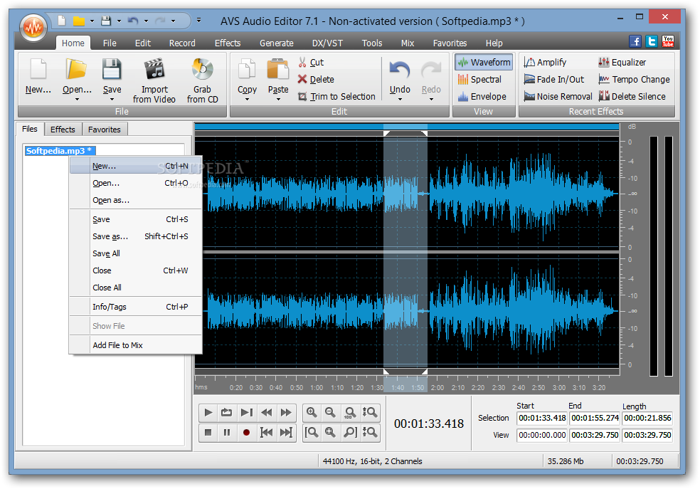 Audio Editor  -  4