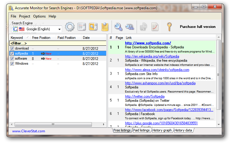 ľȷ2.9.63.187_Accurate Monitor for Search Engines 2.9.63.187