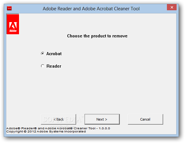 Adobe Uninstaller Tool -  11