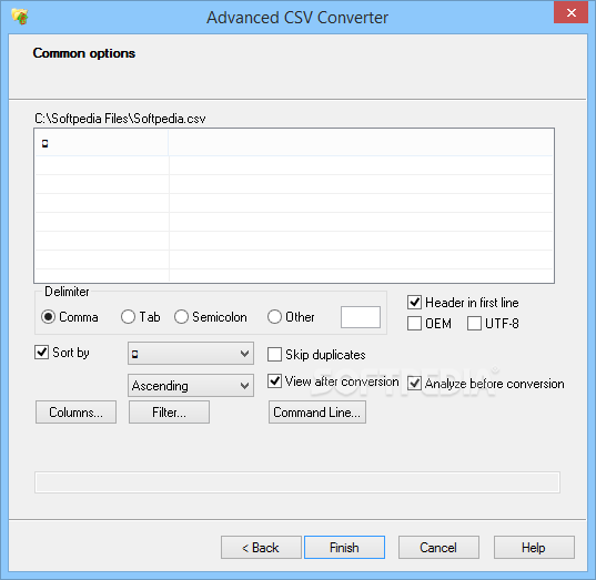 Advanced Csv Converter  -  3