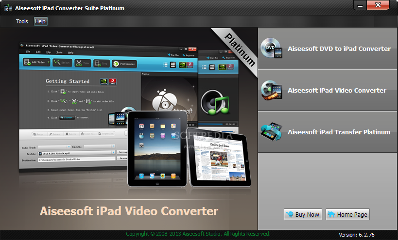 Aiseesoft ipad˾ת׷׽[ۿۣ25FF] 7662_Aiseesoft iPad Converter Suite Platinum [DISCOUNT: 25FF!] 6.2.76
