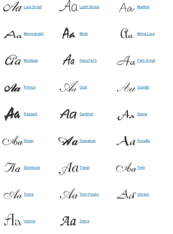 Screenshot 2 of AllType Script Calligraphy Handwriting Fonts