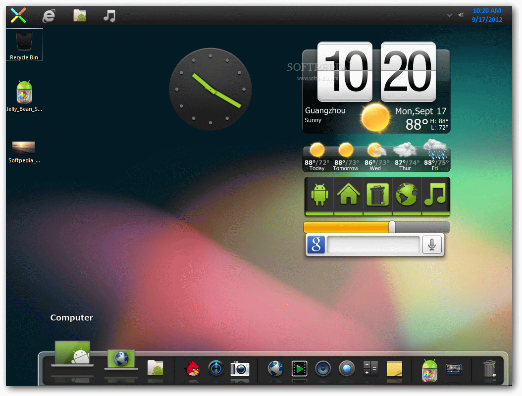 Android Jelly Bean Skin Pack screenshot 1