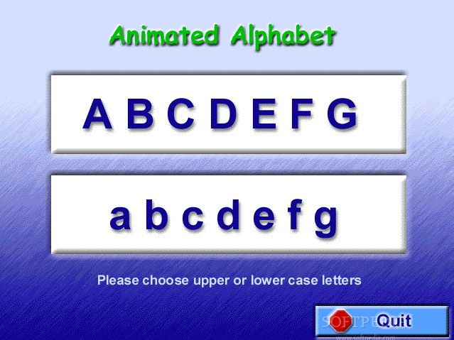 Animated Alphabet