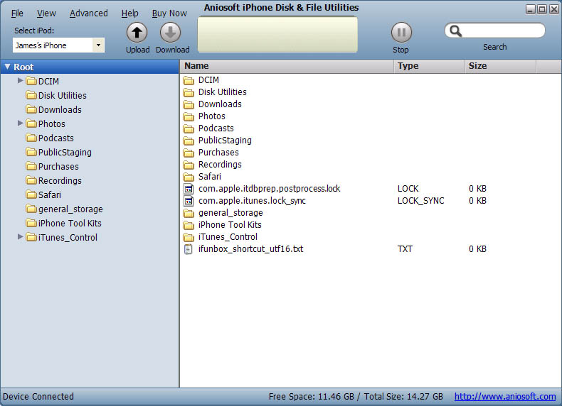Aniosoft iPhone̺ļ1.0.6_Aniosoft iPhone Disk & File Utilities 1.0.6