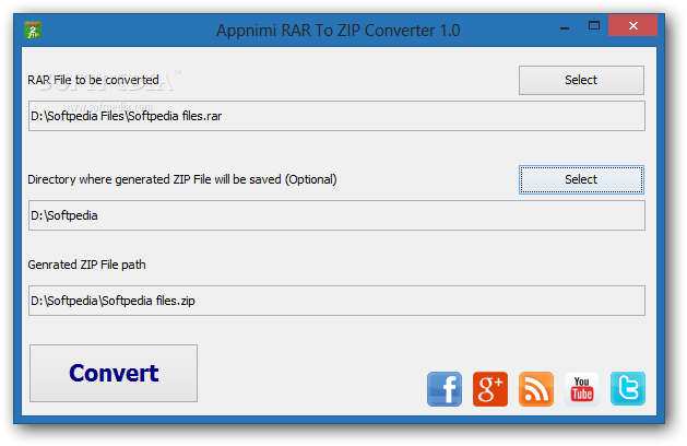 Appnimi RARZIPת1.0_Appnimi RAR To ZIP Converter 1.0