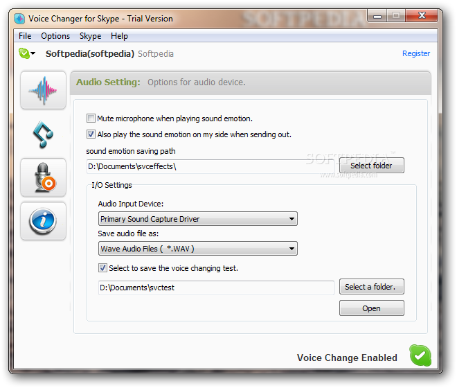 Voice Changing Program For Skype