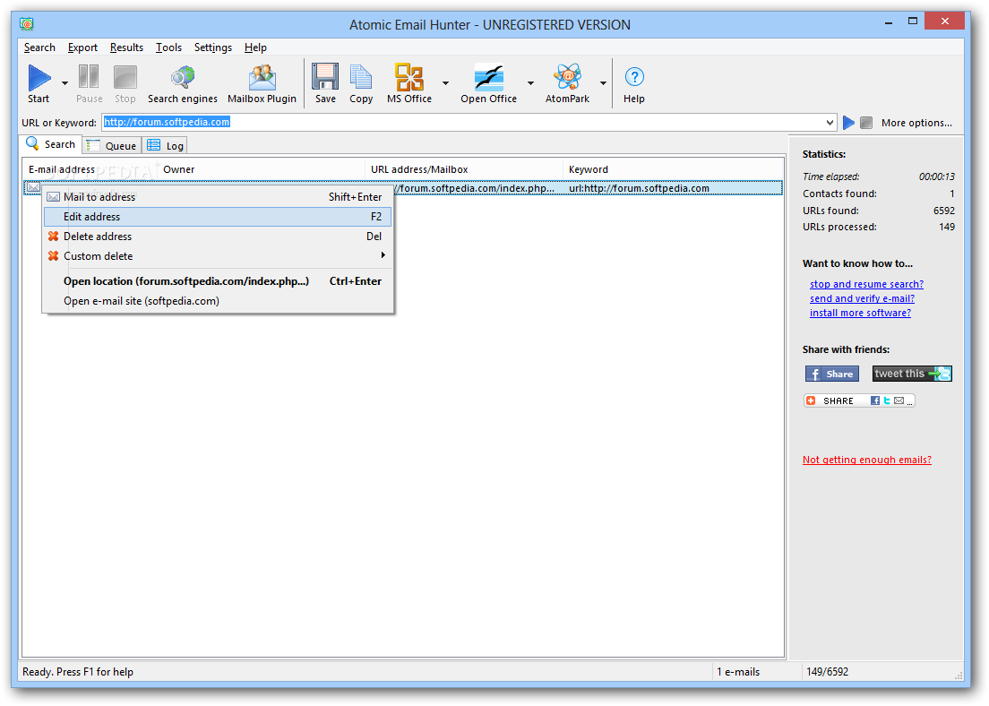 ԭӵʼ[ۿۣ10FF] 9.22.0.108_Atomic Email Hunter [DISCOUNT: 10FF!] 9.22.0.108