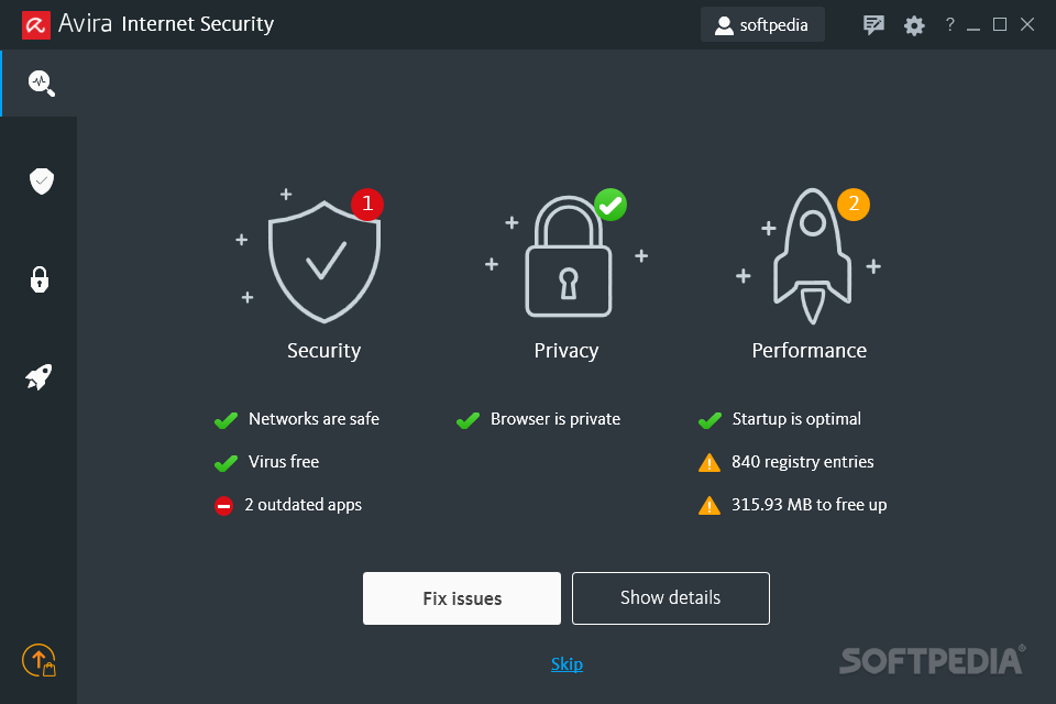 Avira Internet Security Screenshot - 3