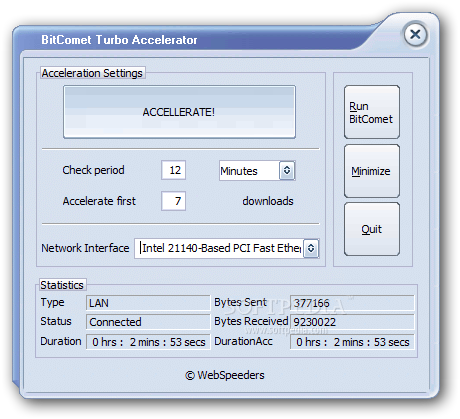 Bitcomet Speed Booster Download