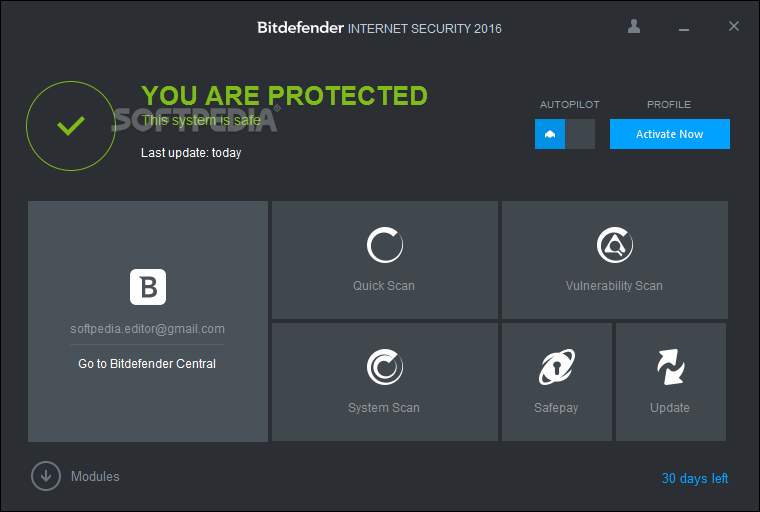 BitDefender Internet Security Screenshot - 1