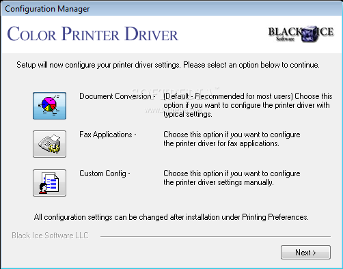 ڱɫӡ13.76_Black Ice Color Printer Drivers 13.76