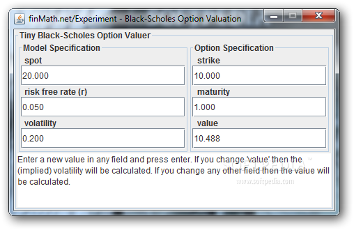 stock options valuation black-scholes