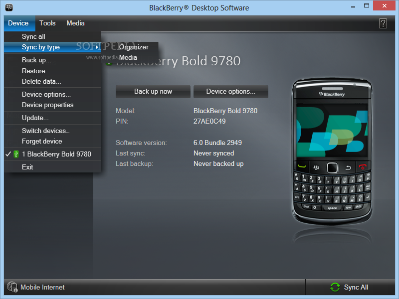 Which Blackberry Desktop Software To