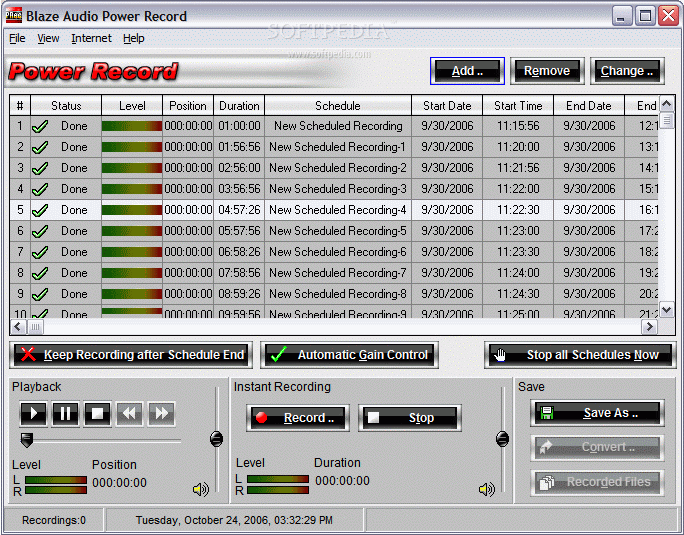 Ƶʼ¼2.0.21_Blaze Audio Power Record 2.0.21
