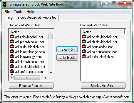 Ϊ4.2.1վ_Block Web Site Buddy 4.2.1