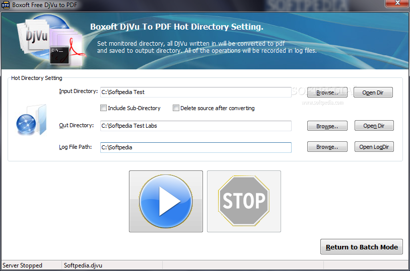 Download Boxoft Free DJVU to PDF 1.0