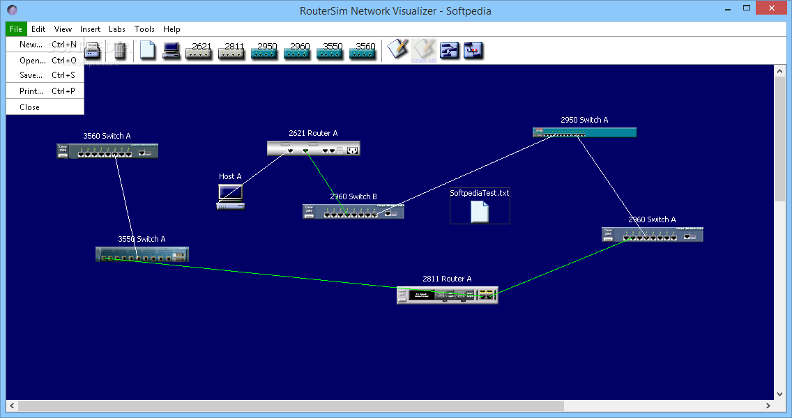 Routersim Ccna Network Visualizer 6 Serial