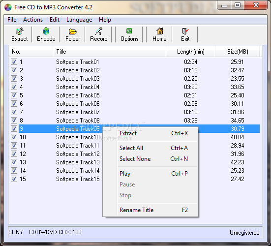  on Free Cd To Mp3 Converter Screenshot 1   Free Cd To Mp3 Converter Will