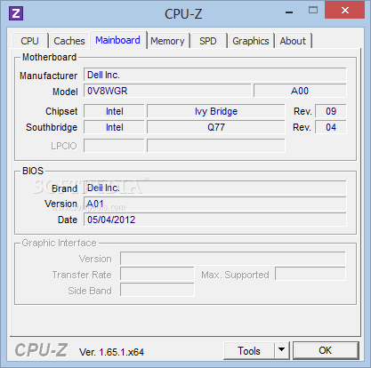 برنامج CPU-Z 1.67.1 Final لعرض كافة معلومات هارد وير الكمبيوتر بالكمبيوتر بآخر اصدار