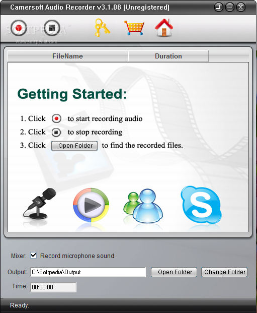 CamersoftƵ¼3.1.08_Camersoft Audio Recorder 3.1.08