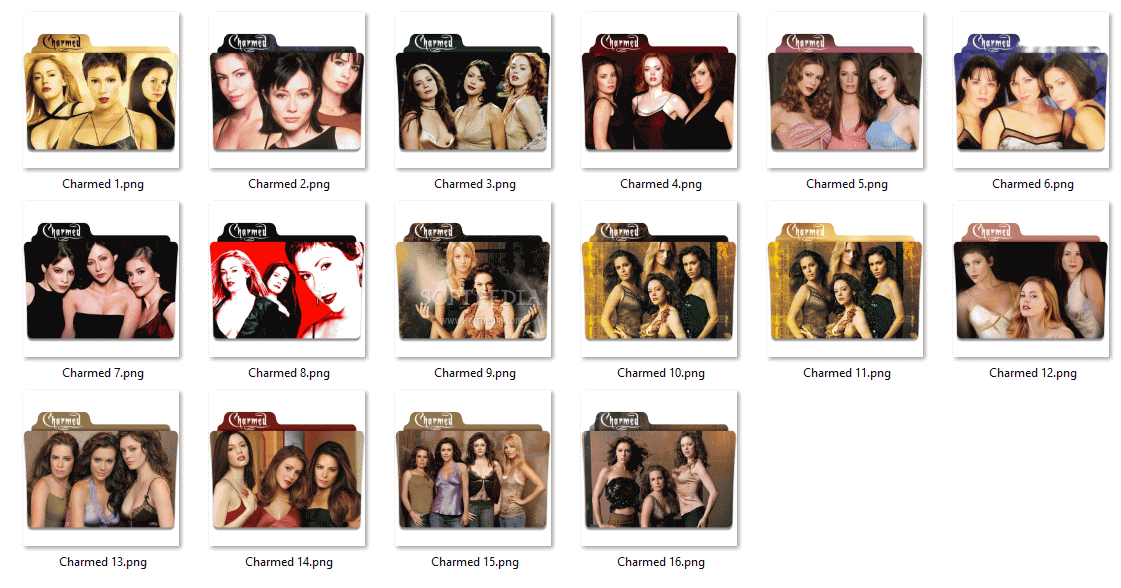 סļͼ_Charmed Folder Icon