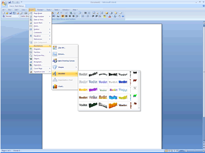 Microsoft Word 2007 Software on Classic Style Menus And Toolbars For Microsoft Word 2007 Screenshots