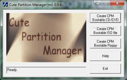 ɰķ0.9.8_Cute Partition Manager 0.9.8