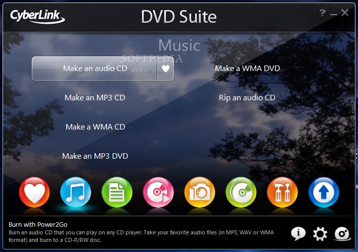 "With CyberLink DVD Suite you