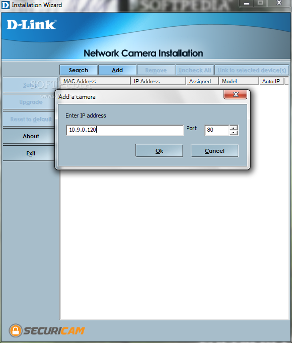 D-LINK DCS-6620Gװ1.90_D-Link DCS-6620G Camera Installation Wizard 1.90
