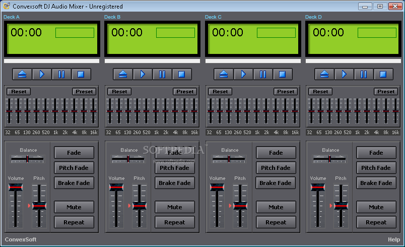 dj clips audio mixer