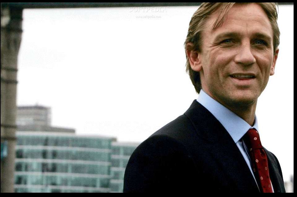 Screenshot 1 of Daniel Craig James Bond Screen Saver