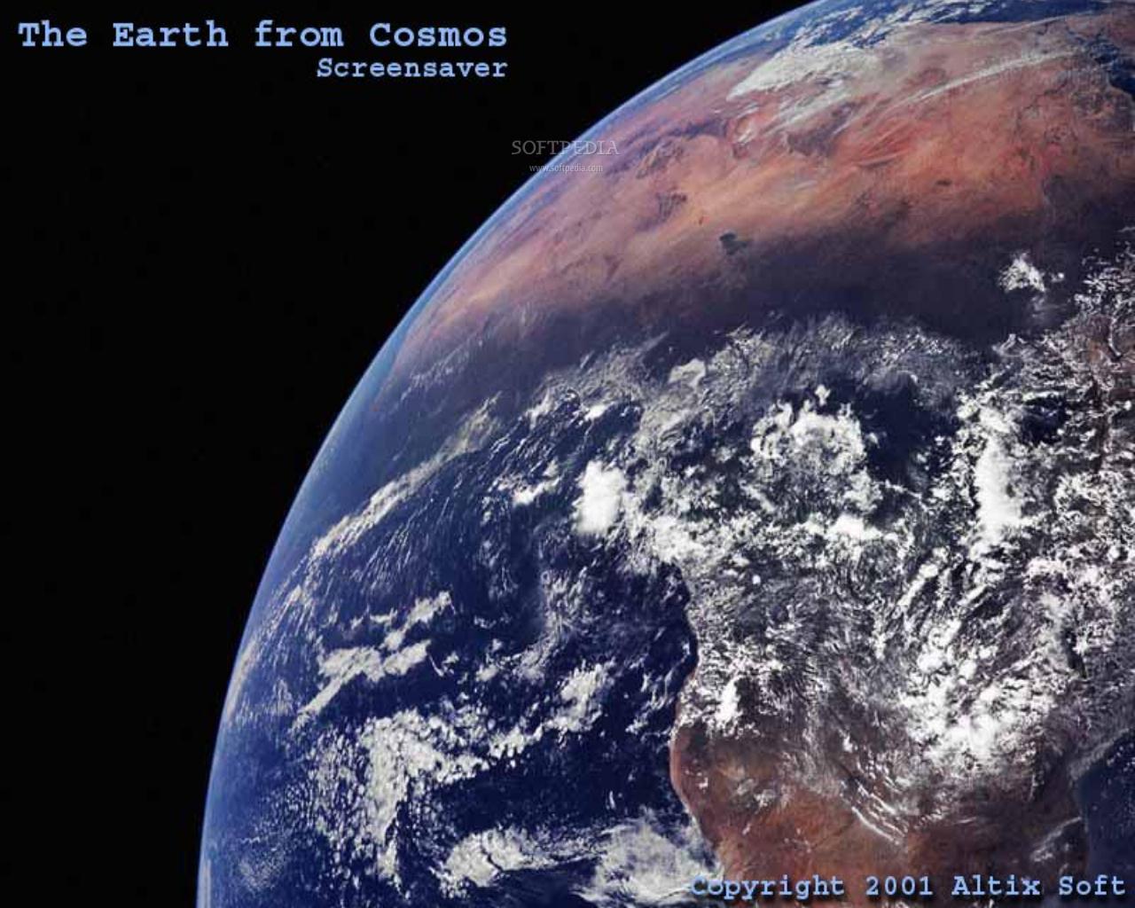 Screenshot 2 of Earth from Cosmos Screensaver