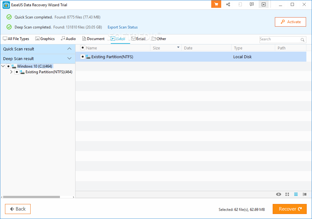 easeus data recovery wizard 10.5 license code free download