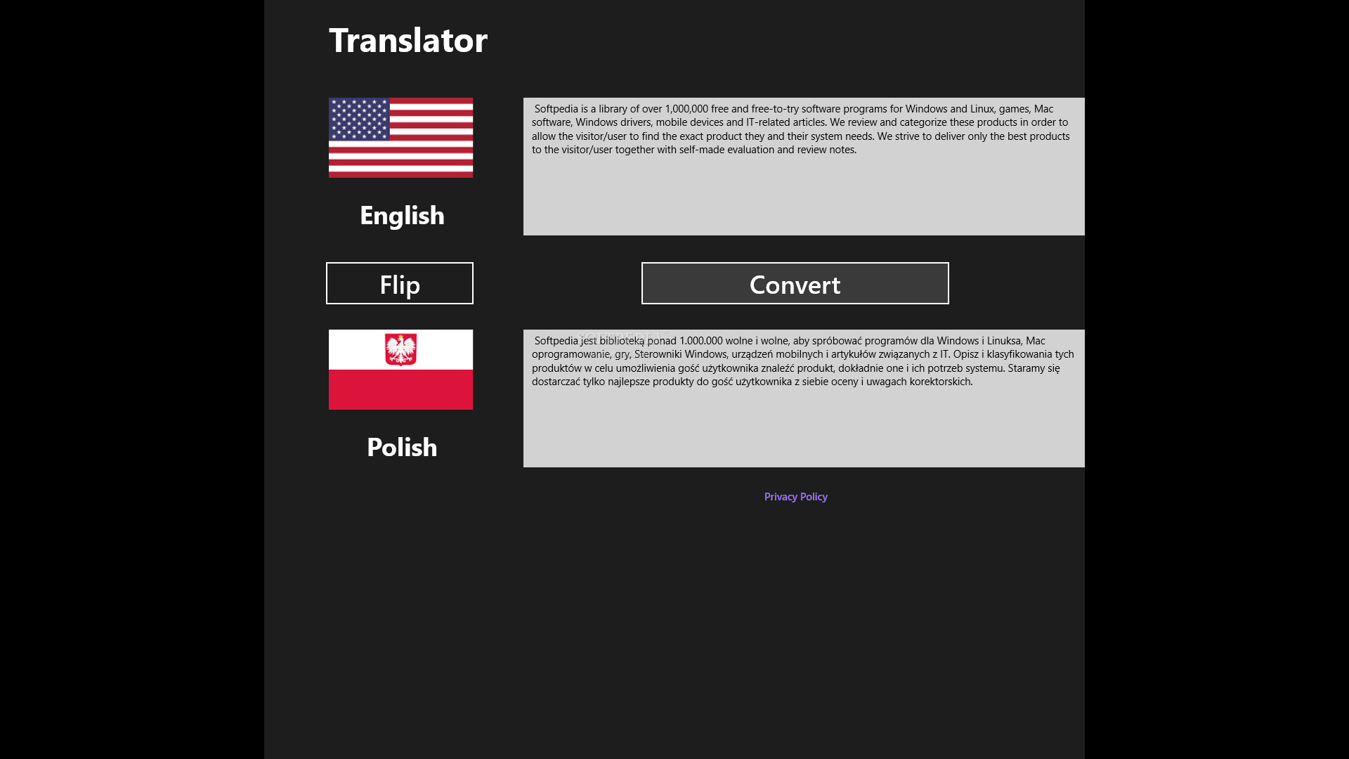 Ӣﲨ﷭ΪWindows 8 1.0.0.0_English to Polish Translator for Windows 8 1.0.0.0