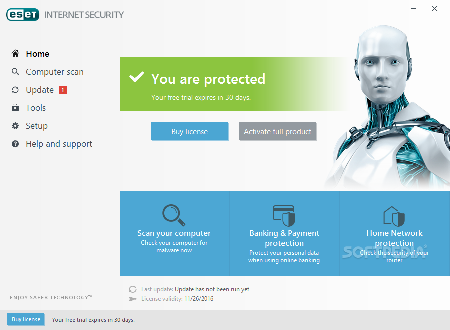 ESET Smart Security Screenshot - 1
