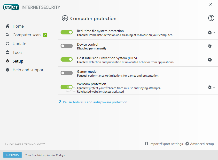 ESET Smart Security Screenshot - 4