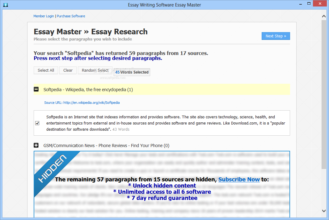 Essay Writing Software for Term Papers and Research Projects