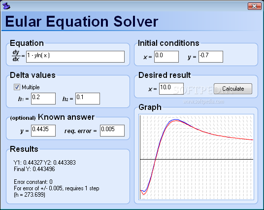ŷ1.0_Eular Equation Solver 1.0