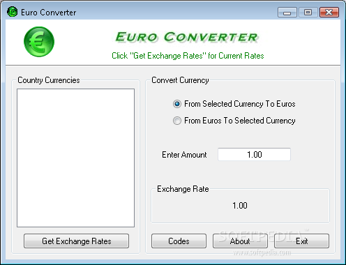 ŷԪת1.0_Euro Converter 1.0
