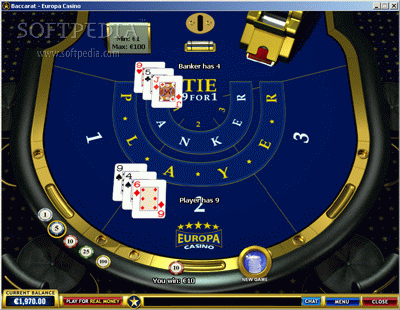 Europa Casino Screenshots, screen capture