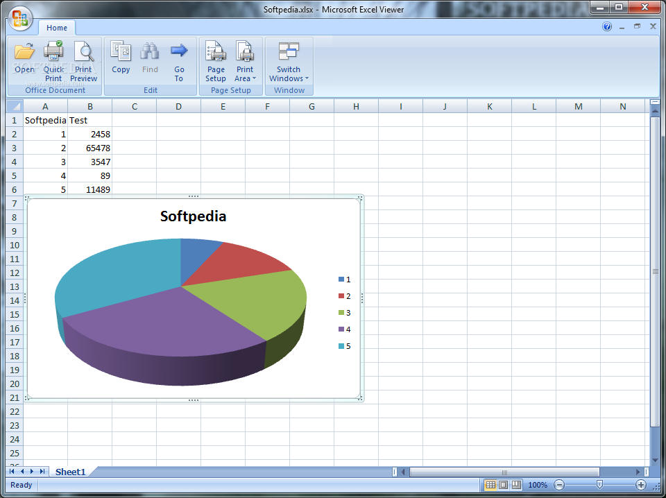 Microsoft office excel viewer